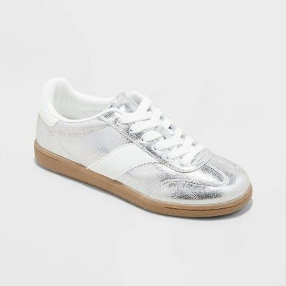 Universal Thread Silver and White Women's Sneakers